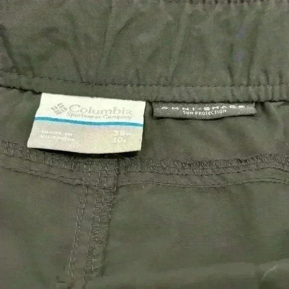 Columbia Sportswear Men’s Size 36 Omni-Shade® Gray Shorts - Picture 8 of 9
